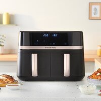 Аэрогриль (аэрофритюрница) Russell Hobbs Satis Fry DualBaske 27680-56 - Превью изображения №2 — Интернет-магазин ПроЗаказ