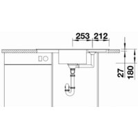Кухонная мойка Blanco Zia 9 E (черный) 526031 - Превью изображения №3 — Интернет-магазин ПроЗаказ