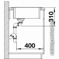 Кухонная мойка Blanco Zia 9 E (черный) 526031 - Превью изображения №2 — Интернет-магазин ПроЗаказ