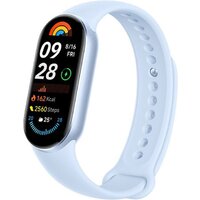Xiaomi Smart Band 9 (голубой, с голубым силиконовым ремешком, международная версия)