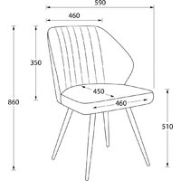 Стул Мамадома Michael-R1 360 (d05 Cappuccino Lux/черный) - Превью изображения №3 — Интернет-магазин ПроЗаказ