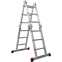 Лестница-трансформер Новая высота NV 333 с помостом профессиональная 4x3 ступени - Превью изображения №5 — Интернет-магазин ПроЗаказ