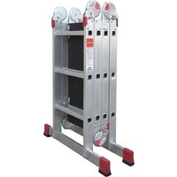 Лестница-трансформер Новая высота NV 333 с помостом профессиональная 4x3 ступени - Превью изображения №9 — Интернет-магазин ПроЗаказ