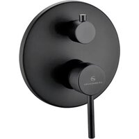 Душевая система  Grocenberg GB5099BL-1 (черный матовый) - Превью изображения №4 — Интернет-магазин ПроЗаказ