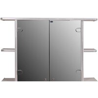 Гамма Шкаф с зеркалом 11 (белый)