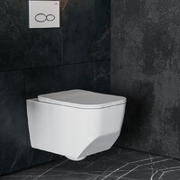 Унитаз подвесной Roxen Boro 530145-01 Rimless Soft Close - Превью изображения №3 — Интернет-магазин ПроЗаказ