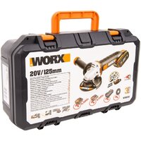Угловая шлифмашина Worx WX803 (с 2-мя АКБ, кейс) - Превью изображения №5 — Интернет-магазин ПроЗаказ