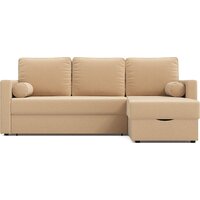 Угловой диван Mio Tesoro Кронус (Velutto 59, сван) - Превью изображения №3 — Интернет-магазин ПроЗаказ