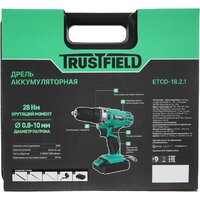 Дрель-шуруповерт Trustfield ETCD-18.2.1 (с 2-мя АКБ, кейс) - Превью изображения №8 — Интернет-магазин ПроЗаказ