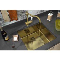 Кухонная мойка ZorG SZR-44 Bronze - Превью изображения №3 — Интернет-магазин ПроЗаказ