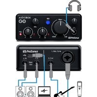 Аудиоинтерфейс PreSonus AudioBox GO - Превью изображения №2 — Интернет-магазин ПроЗаказ
