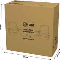 Офисное кресло CACTUS CS-WMC212-GY (белый/серый) - Превью изображения №6 — Интернет-магазин ПроЗаказ