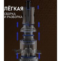 Соковыжималка Weissgauff WSJ 200 MB Compact Juice - Превью изображения №13 — Интернет-магазин ПроЗаказ