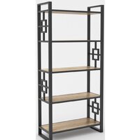 Hype Mebel Квадро 80x170 (черный/древесина белая)