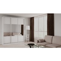 Шкаф-купе Рэйгрупп 233 BBX Elgon РГ-01.01 (белый премиум/белый премиум/хром) - Превью изображения №6 — Интернет-магазин ПроЗаказ