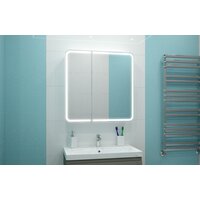  Континент Шкаф с зеркалом Elliott Led 80x80 (с датчиком движения) - Превью изображения №10 — Интернет-магазин ПроЗаказ