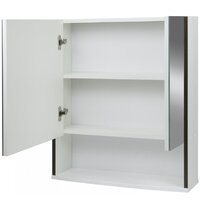  Doratiz Шкаф с зеркалом Doratiz Астра 60 2711.048 (белый/венге) - Превью изображения №3 — Интернет-магазин ПроЗаказ