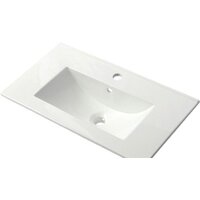  ЗОВ Тумба с умывальником Дион 80 D80LWP0M9003MKV5-OL80 (белый матовый) - Превью изображения №3 — Интернет-магазин ПроЗаказ