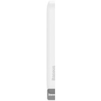 Внешний аккумулятор Baseus Magnetic Mini Wireless Fast Charging Power Bank 20W 6000mAh (белый) - Превью изображения №5 — Интернет-магазин ПроЗаказ