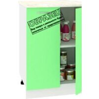 Шкаф напольный Кортекс-мебель Корнелия Лира НШ60р (венге/марсель) - Превью изображения №5 — Интернет-магазин ПроЗаказ