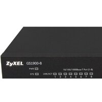 Управляемый коммутатор уровня 2+ Zyxel GS1900-8 - Превью изображения №9 — Интернет-магазин ПроЗаказ