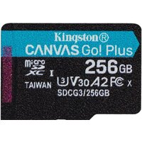 Карта памяти Kingston Canvas Go! Plus microSDXC 256GB SDCG3/256GB (с адаптером) - Превью изображения №2 — Интернет-магазин ПроЗаказ