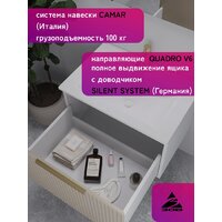  ЗОВ Тумба под умывальник Дублин 60 DU60LWMFC (флавио кашемир) - Превью изображения №5 — Интернет-магазин ПроЗаказ