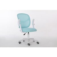 Компьютерное кресло Calviano Lovely (голубой) - Превью изображения №3 — Интернет-магазин ПроЗаказ