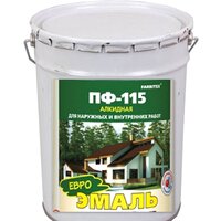 Эмаль Farbitex ПФ-115 20 кг (желтый) - Превью изображения №1 — Интернет-магазин ПроЗаказ