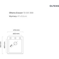Кухонная мойка Oltens Gravan 72001300 - Превью изображения №2 — Интернет-магазин ПроЗаказ