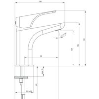 Смеситель Deante Hiacynt Nero BQH N21M - Превью изображения №2 — Интернет-магазин ПроЗаказ