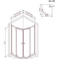 Душевой поддон AM.PM X-Joy W88T-205-080W - Превью изображения №2 — Интернет-магазин ПроЗаказ