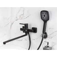 Смеситель Econoce D35 730 EC0731BL (черный) - Превью изображения №2 — Интернет-магазин ПроЗаказ