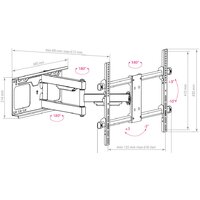 Кронштейн для телевизора Arm Media PARAMOUNT-60 - Превью изображения №3 — Интернет-магазин ПроЗаказ