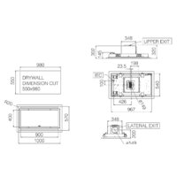 Кухонная вытяжка Elica Hilight Glass H30 WH/A/100 PRF0146246A - Превью изображения №6 — Интернет-магазин ПроЗаказ