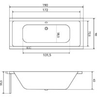 Ванна Lauter Oasis 190х90 21203090 - Превью изображения №28 — Интернет-магазин ПроЗаказ