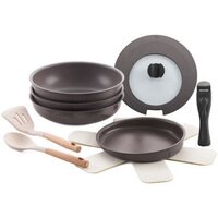 Набор сковород Lara LR01-301 (коричневый) - Превью изображения №4 — Интернет-магазин ПроЗаказ