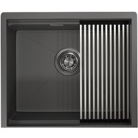 Кухонная мойка Granula GR-5045U (графит матовый) - Превью изображения №2 — Интернет-магазин ПроЗаказ