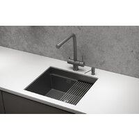 Кухонная мойка Granula GR-5045U (графит матовый) - Превью изображения №6 — Интернет-магазин ПроЗаказ