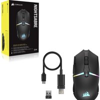 Игровая мышь Corsair Nightsabre Wireless RGB - Превью изображения №15 — Интернет-магазин ПроЗаказ