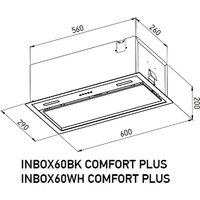 Кухонная вытяжка Meferi INBOX60BK Comfort Plus - Превью изображения №14 — Интернет-магазин ПроЗаказ