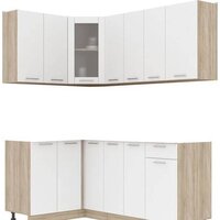 Интерлиния Мила 12x19 без столешницы (белый платинум)