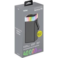 Внешний аккумулятор TFN Apollo RGB 22.5W 40000mAh (серый) - Превью изображения №4 — Интернет-магазин ПроЗаказ