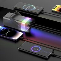 Внешний аккумулятор TFN Apollo RGB 22.5W 40000mAh (серый) - Превью изображения №5 — Интернет-магазин ПроЗаказ