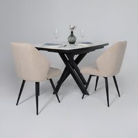 Стул Мамадома Michael-R1 360 (b03 Cream Lux/черный) - Превью изображения №4 — Интернет-магазин ПроЗаказ