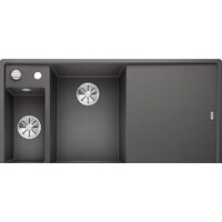 Blanco Axia III 6 S (разделочная доска из стекла, темная скала) 524654