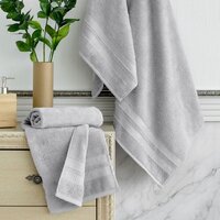 Набор полотенец Verossa МХ50 Reticolo 08 НПК044 746413 (холодный серый) - Превью изображения №7 — Интернет-магазин ПроЗаказ