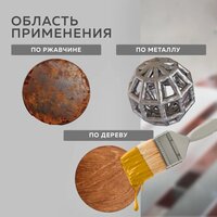 Грунт-эмаль Farbitex По ржавчине 3в1 10 кг (черный) - Превью изображения №4 — Интернет-магазин ПроЗаказ