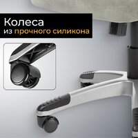Офисное кресло Mio Tesoro Изотта AF-C7322V (серый) - Превью изображения №7 — Интернет-магазин ПроЗаказ