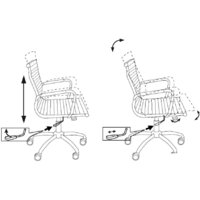 Офисное кресло Бюрократ CH-883-LOW (черный) - Превью изображения №6 — Интернет-магазин ПроЗаказ